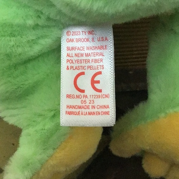 TY BEANIE BELLIES SNAPPER THE FROG - Picture 9 of 10